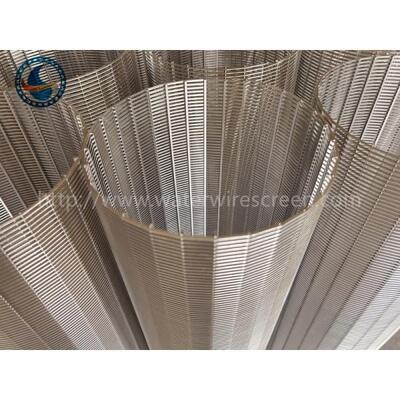 Ss304 High Open Area Od175mm V Wire Screen Pipe