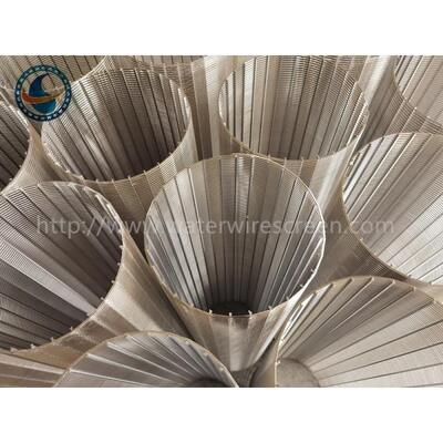 Ss304 High Open Area Od175mm V Wire Screen Pipe