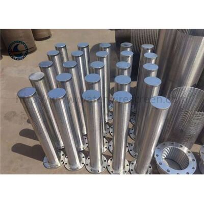 Precision Fine Water Filter Johnson Wedge Wire Screen Pipe 100 Micron
