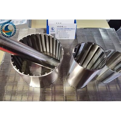 Johnson Type Stainless Steel Well Strainer Vee Wire Screen