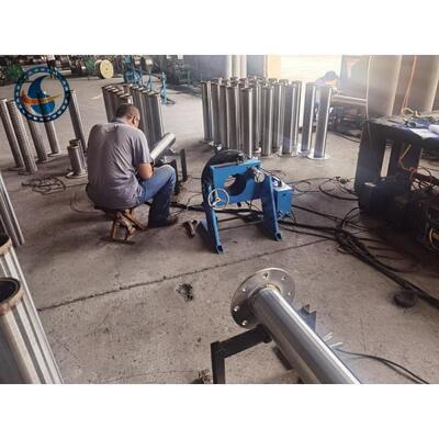 Pipe Based Wrapped Sand 132mm Dia V Wire Screen Tube Stainless Steel Grade 316l