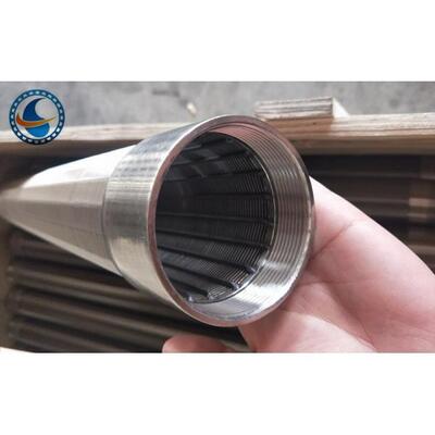 Vee Shaped Profile Johnson Screen Pipe For Diatomite Filtration