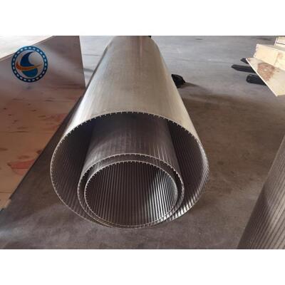 Stainless Steel 316l Dewatering Wedge Wire Screen Filter Element