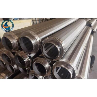 Stainless Steel 316l Dewatering Wedge Wire Screen Filter Element