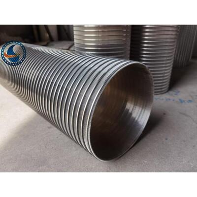 20μM Slot Opening Wedge Wire Screen Pipe Stainless Steel 304 Id 200mm