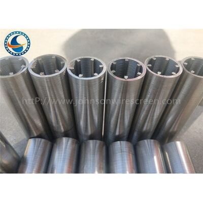 Slot Continuous Cylinder Wedge Wire Mesh Anti - Corrosion ISO9001-2008 Listed