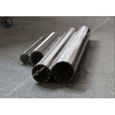 Slot Continuous Cylinder Wedge Wire Mesh Anti - Corrosion ISO9001-2008 Listed