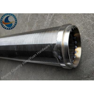 Continuous Slot Wedge Wire Screen Pipe With Excellent Corrosion Resistance