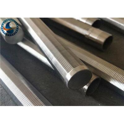 Stainless Steel Wedge Wire Screen Pipe Durable For Wastewater Filter