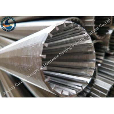 Anti Corrosion Wedge Wire Screen Pipe With Outstanding Chemical Stability
