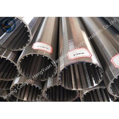 Anti Corrosion Wedge Wire Screen Pipe With Outstanding Chemical Stability