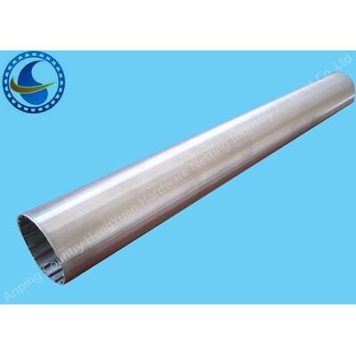 Customized Stainless Steel Wedge Wire Screen Energy Saving 10-4000mm Length