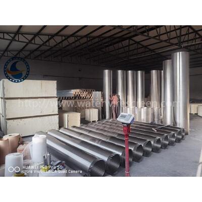 Corrosion Resistant Wedge Wire Screen Cylinders