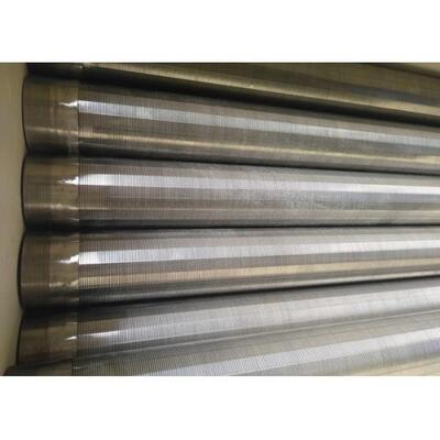 Slotted Flange Wedge Wire Screen Pipe