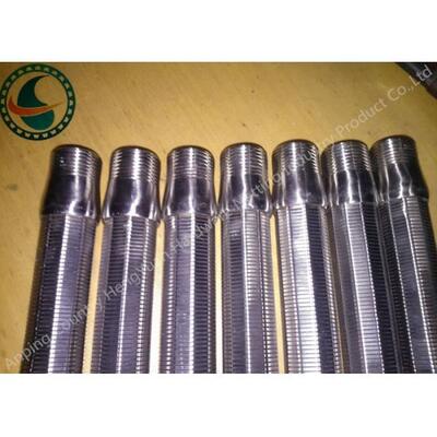 Slotted Flange Wedge Wire Screen Pipe