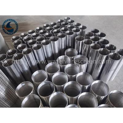 0.08mm Slot Opening Stainless Steel Wedge Wire Screen