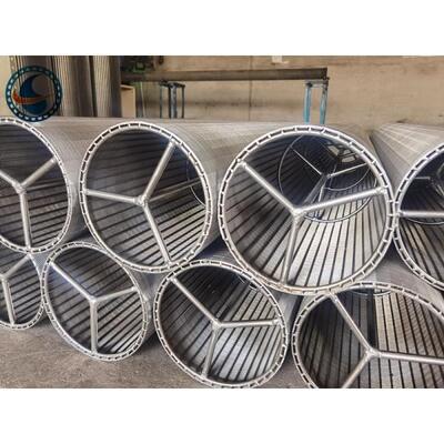 316l Stainless Steel Vee Wire Hydrogenation Wedge Wire Filter Screen