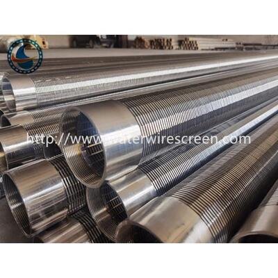 Grade 304 Stainless Steel V Shaped 219mm Wedge Wire Screen Pipe All Welded