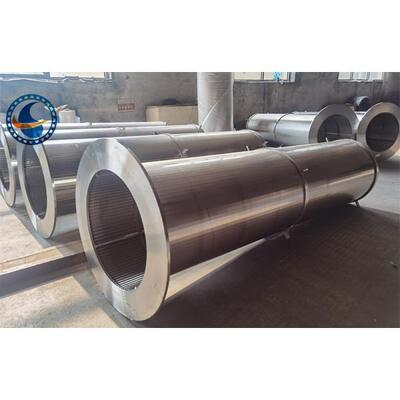 Ss 321 Johnson Type Continuous Slot Wedge Wire Screen Pipe