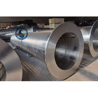 Ss 321 Johnson Type Continuous Slot Wedge Wire Screen Pipe
