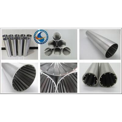 168mm Dia Continuous Slot Wedge Wire Screen Pipe For Water Process