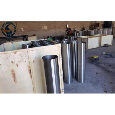 168mm Dia Continuous Slot Wedge Wire Screen Pipe For Water Process