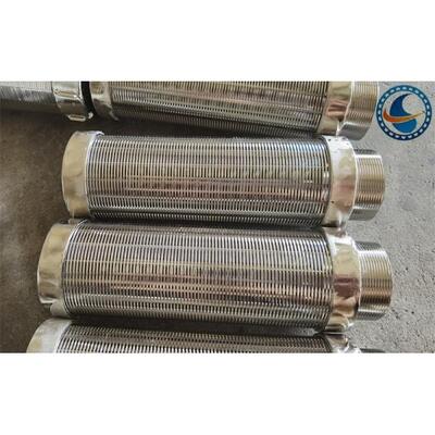 68mm Dia Trapezoid Wedge Wire Screen Basket Strainer For Filter Resin
