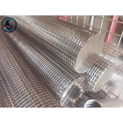 Duplex Steel 2507 Continuous Slot Wedge Wire Pipe