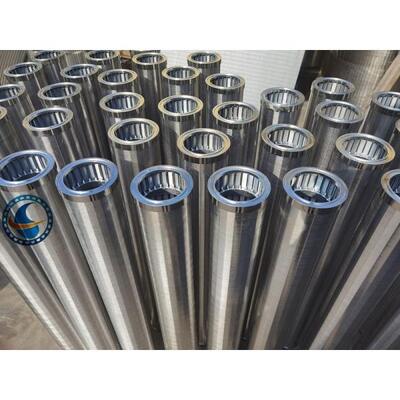 18s Profile Full Welded Wedge Wire Screen With Q35 Support Rod