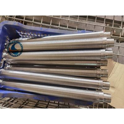 Ce Stainless Steel 316l Profile Wedge Wire Screen Pipe