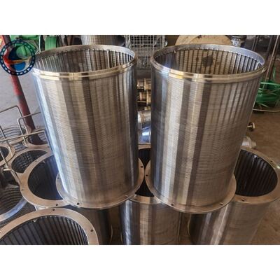 Diameter 251mm Wire Wrapped Screen Stainless Steel 316l
