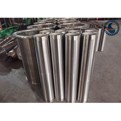 Diameter 251mm Wire Wrapped Screen Stainless Steel 316l
