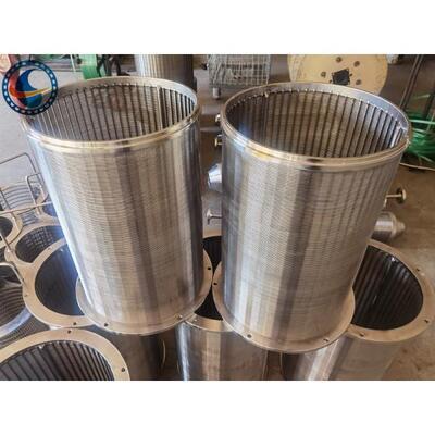 Diameter 251mm Wire Wrapped Screen Stainless Steel 316l