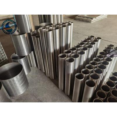 Johnson Type Dia 125mm Wedge Wire Screen Pipe Continuous Slot