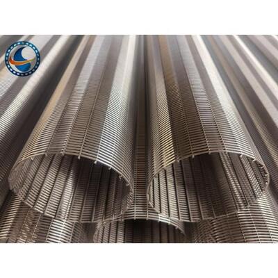Johnson Type Dia 125mm Wedge Wire Screen Pipe Continuous Slot