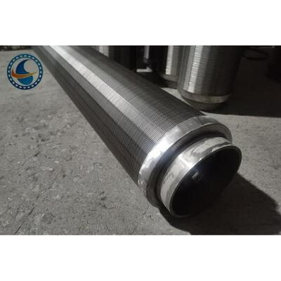 Full Welded Profile Wedge Wire Screen Pipe Stainless Steel