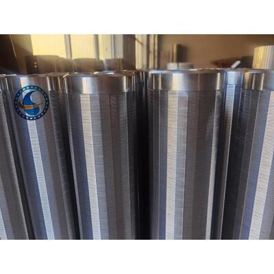Polished Wedge Wire Screen Pipe Stainless Steel 316l 321 Surface Profile