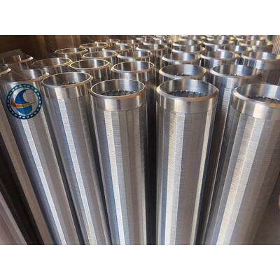 Polished Wedge Wire Screen Pipe Stainless Steel 316l 321 Surface Profile