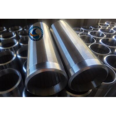 Polished Wedge Wire Screen Pipe Stainless Steel 316l 321 Surface Profile