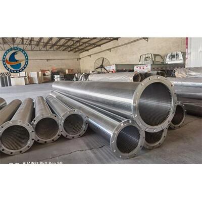 SS304 Wedge Wire Screen Profile Wire Screen OD 325mm For Vertical Wells