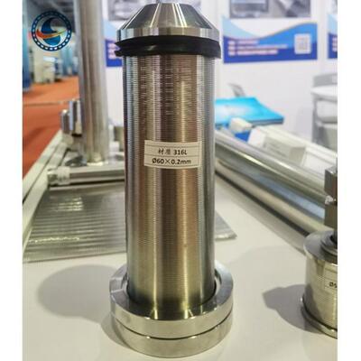 Water Treatment Solution Wedge Wire Screen Pipe Low Temperature