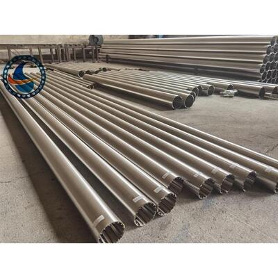 Customizable Stainless Steel 304 Wedge Wire Screen Cylinder With End Connection