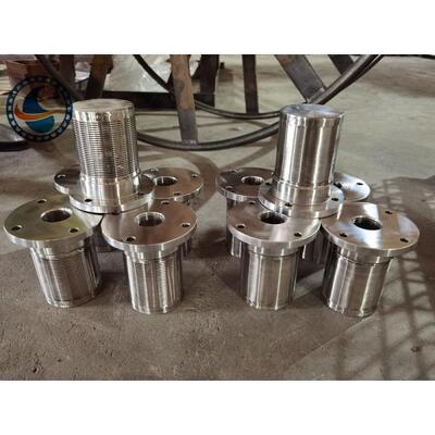 End Connection Stainless Steel 304 Wedge Vee Wire Screen With Vee Shaped Hole