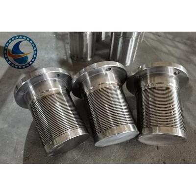 End Connection Stainless Steel 304 Wedge Vee Wire Screen With Vee Shaped Hole