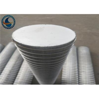 High Mechanical Strength Johnson Wire Screens , Point Welding Wedge Wire Mesh