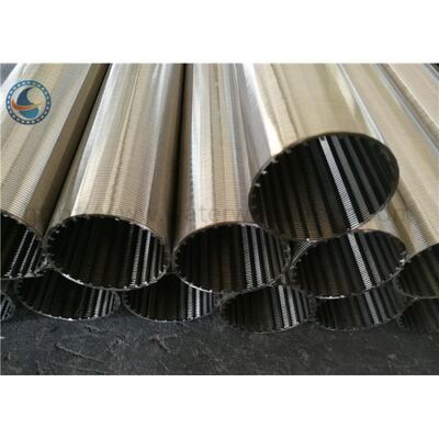 SS 304 2" Slot Type 60.5mm Johnson Screen Pipe