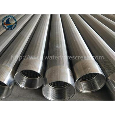 50 Bar Stainless Steel Downhole Slotted Tube For Farm Irrigation