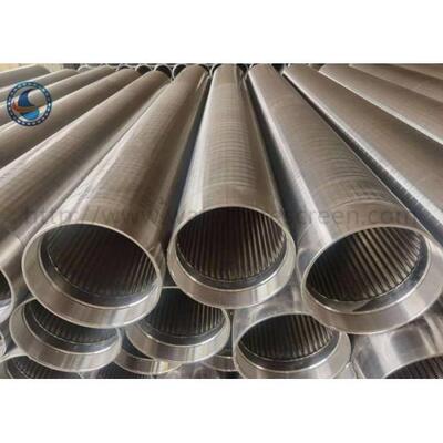6" V Wire Downhole Slotted 2.9m Length Johnson Screen Tube