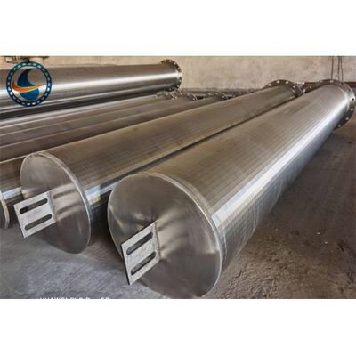 Large Open Area Abrasion Resistant For Water Treatment System Downhole Slotted Tube