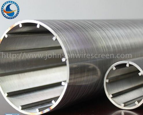 High Precision Johnson Stainless Steel Well Screens With Self Cleaning Surface